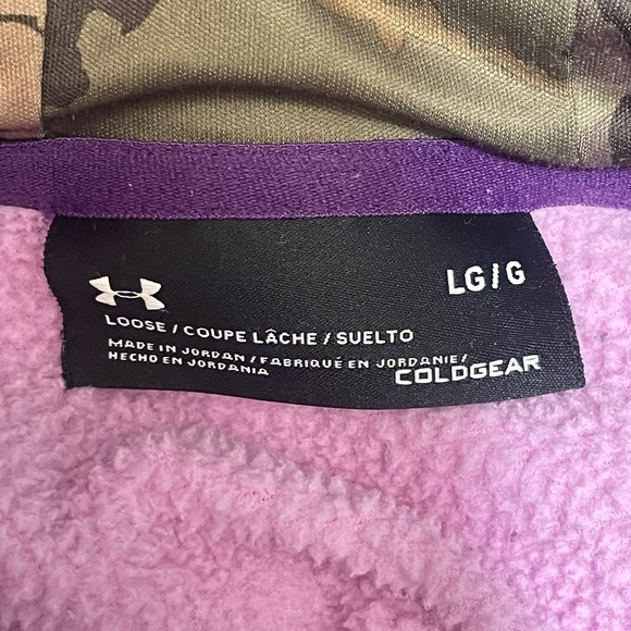 Under Armour camo/pink hoodie - Picture 2 of 5